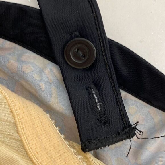 Maxine Women's Brown Black Mixed Print Square Neck Swimsuit Size 16 NWT - Picture 5 of 7